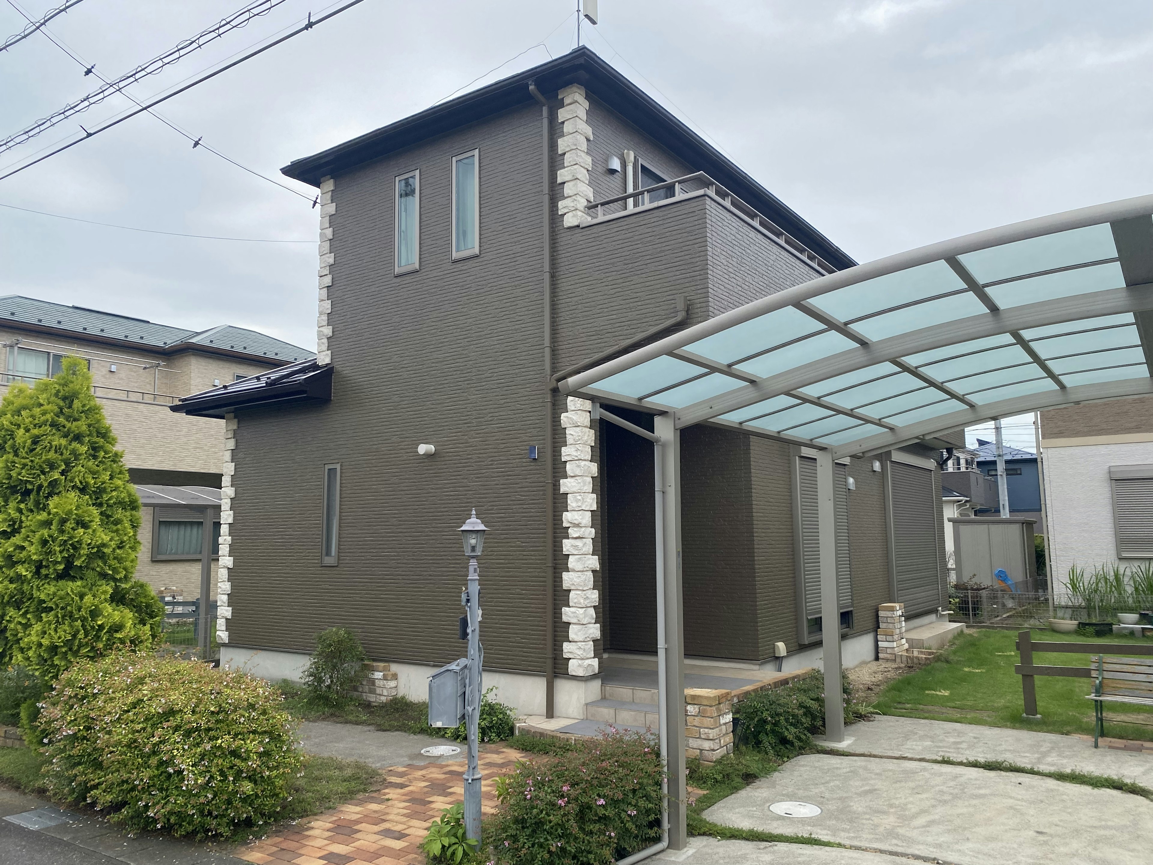 野田市N様邸の外壁塗装と屋根塗装を施工させていただきました