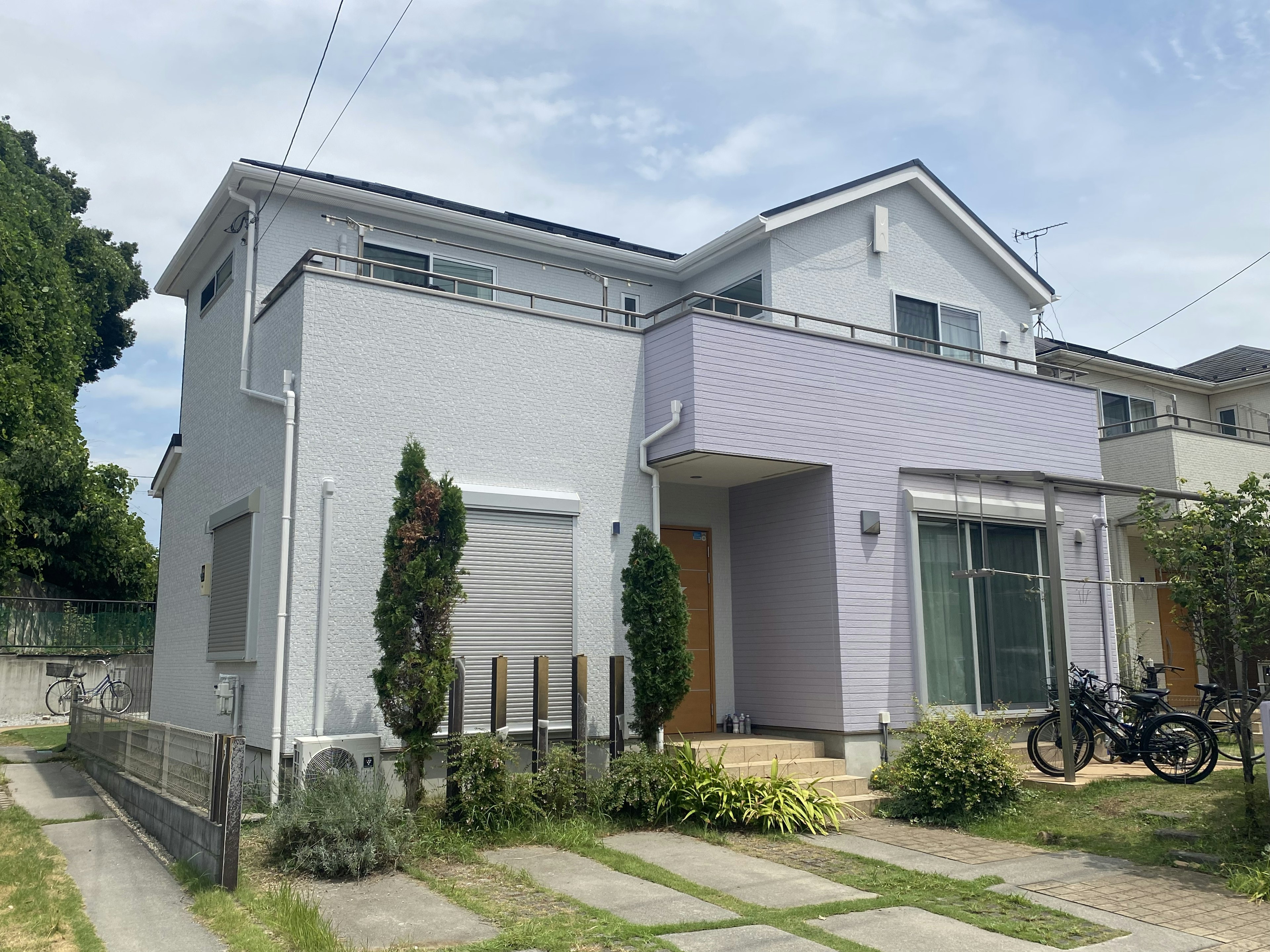 野田市Y様邸の外壁塗装と屋根塗装を施工させていただきました