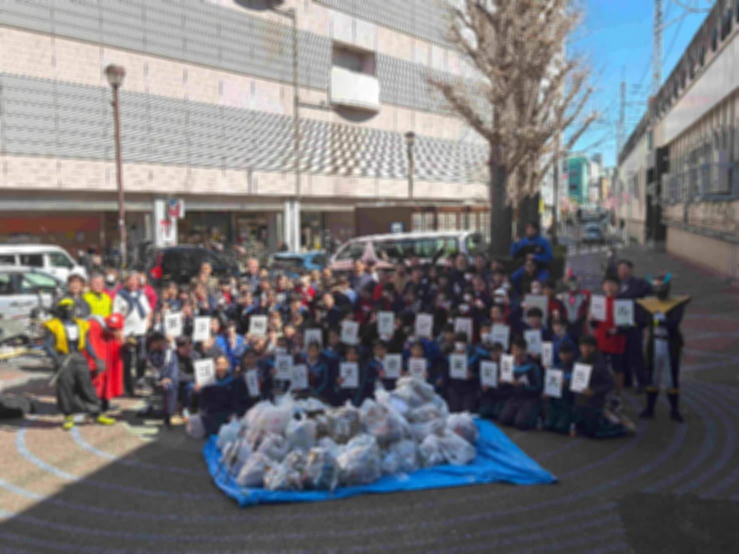 東京都江戸川区 第3回小岩ナンバースクール対抗ゴミ（運）拾い大会にて 『PoisTongs』をご利用いただきました