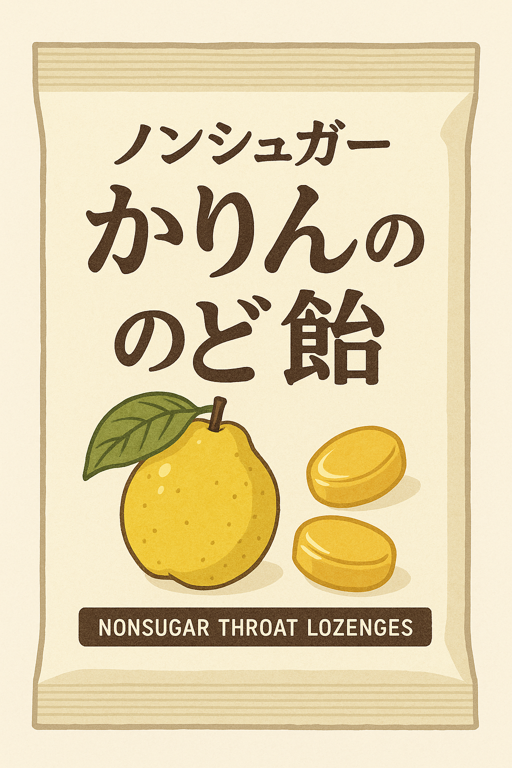 ノンシュガーかりんのど飴