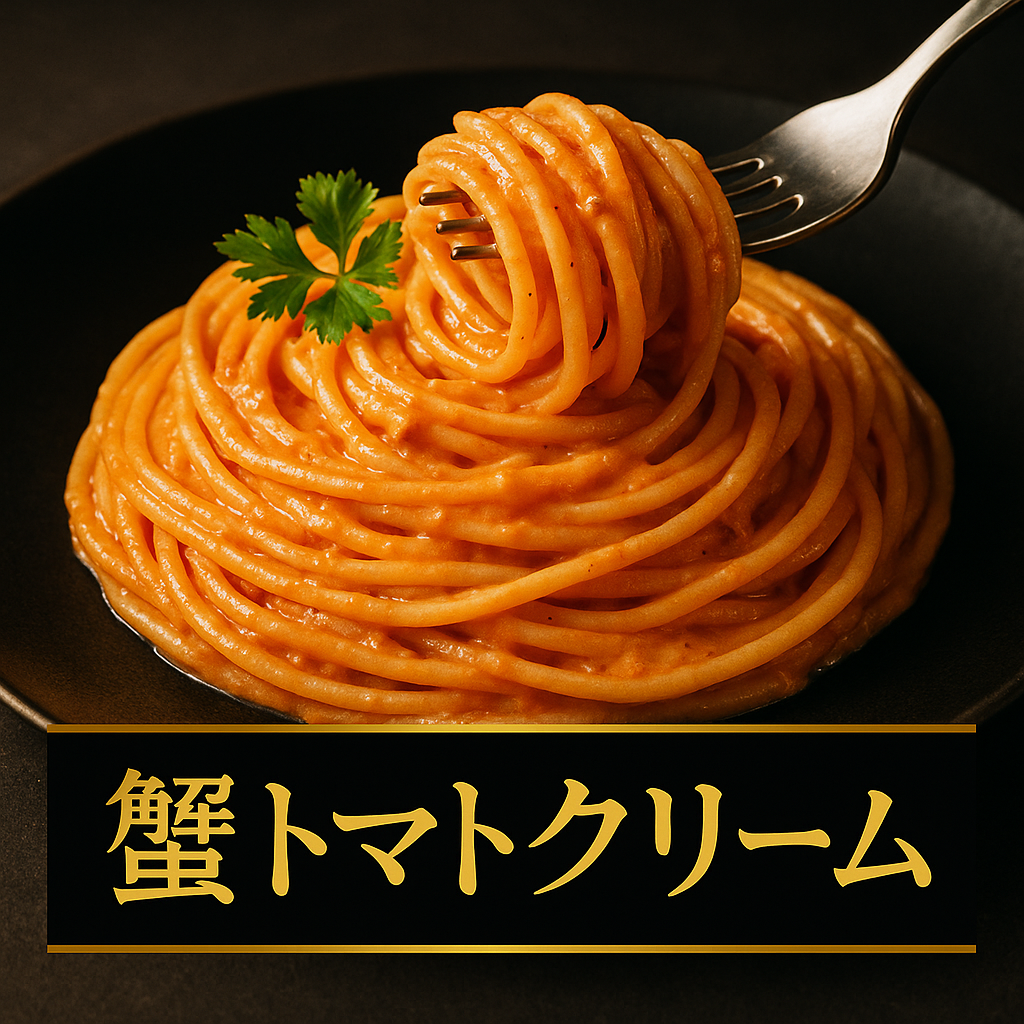冷凍パスタ　カニトマトクリーム