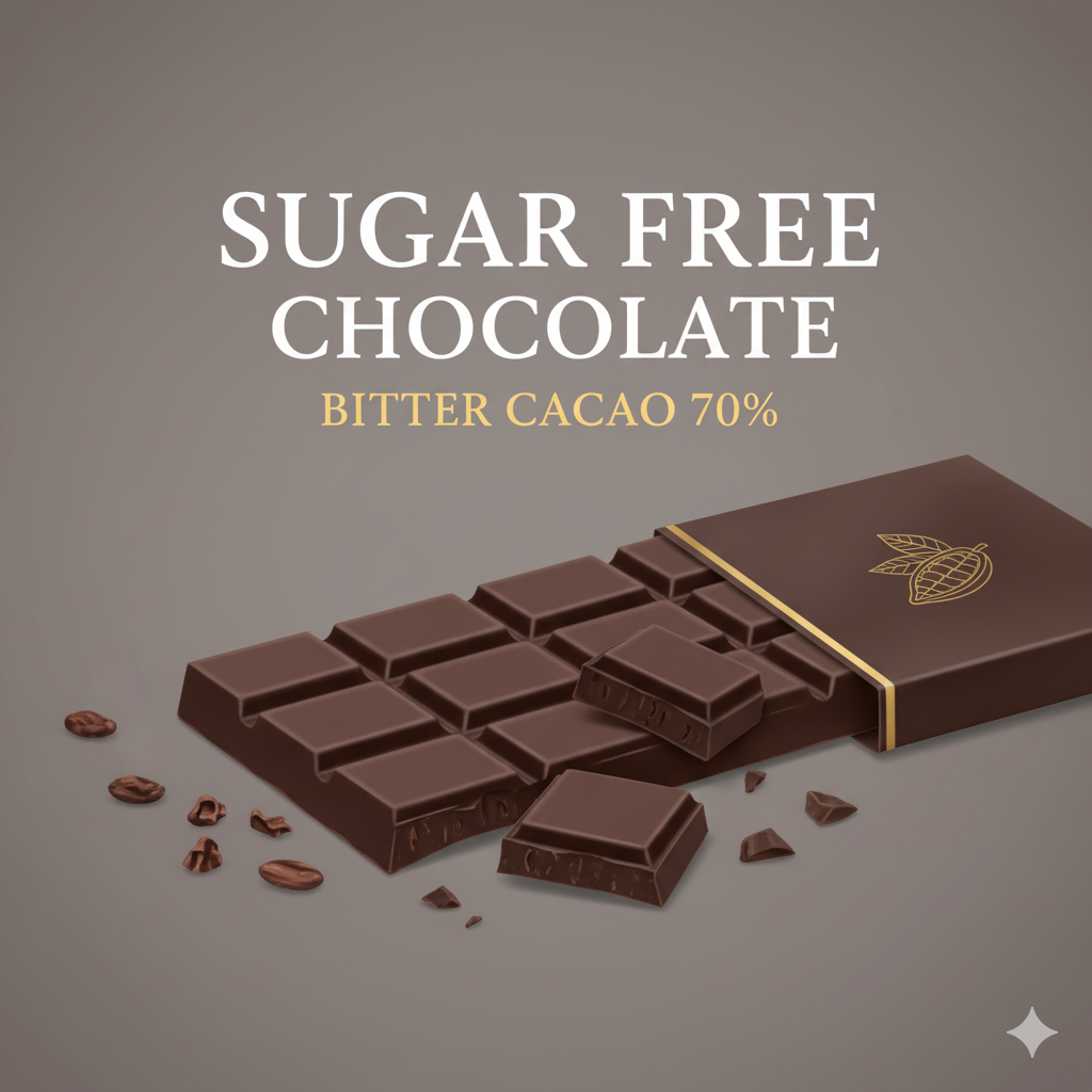 砂糖不使用チョコレート　ビターカカオ　70%