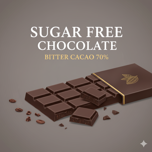 砂糖不使用チョコレート ビターカカオ 70%