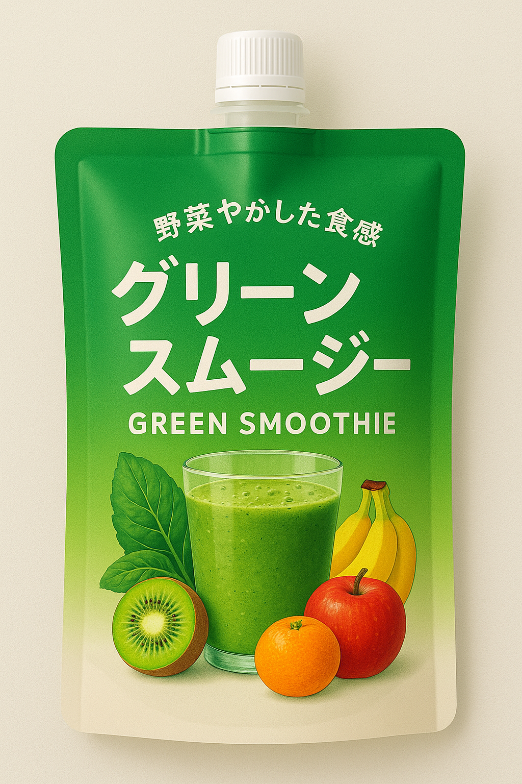 グリーンスムージー（容器、容量はご提案ください）350ml×24が希望です。