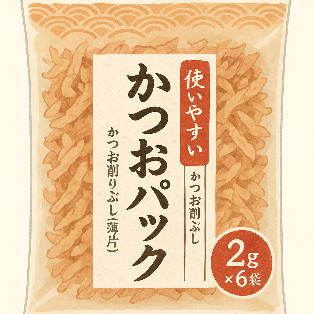 かつおパック（2g×12）と500g