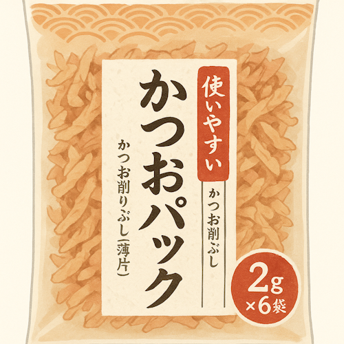 かつおパック(2g×12)と500g