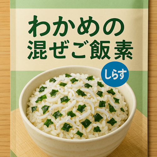 わかめの混ぜご飯の素 しらす 業務用180g