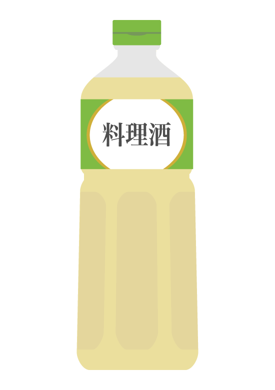 料理酒（瓶、ペット、紙パック）ご提案ください