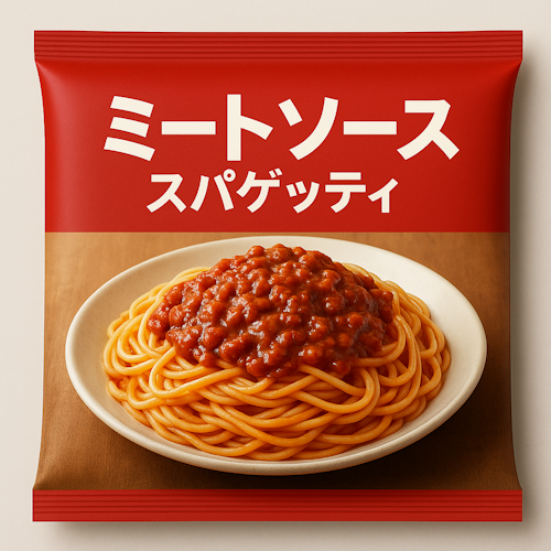 冷凍パスタ ミートソース