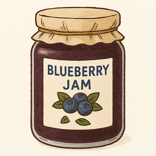 ブルーベリージャム(瓶・缶、パウチ問わずでご提案ください)