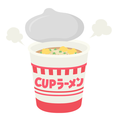 カップラーメン(塩味) ご提案ください