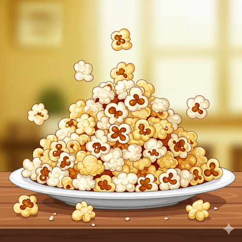 ポップコーン塩味