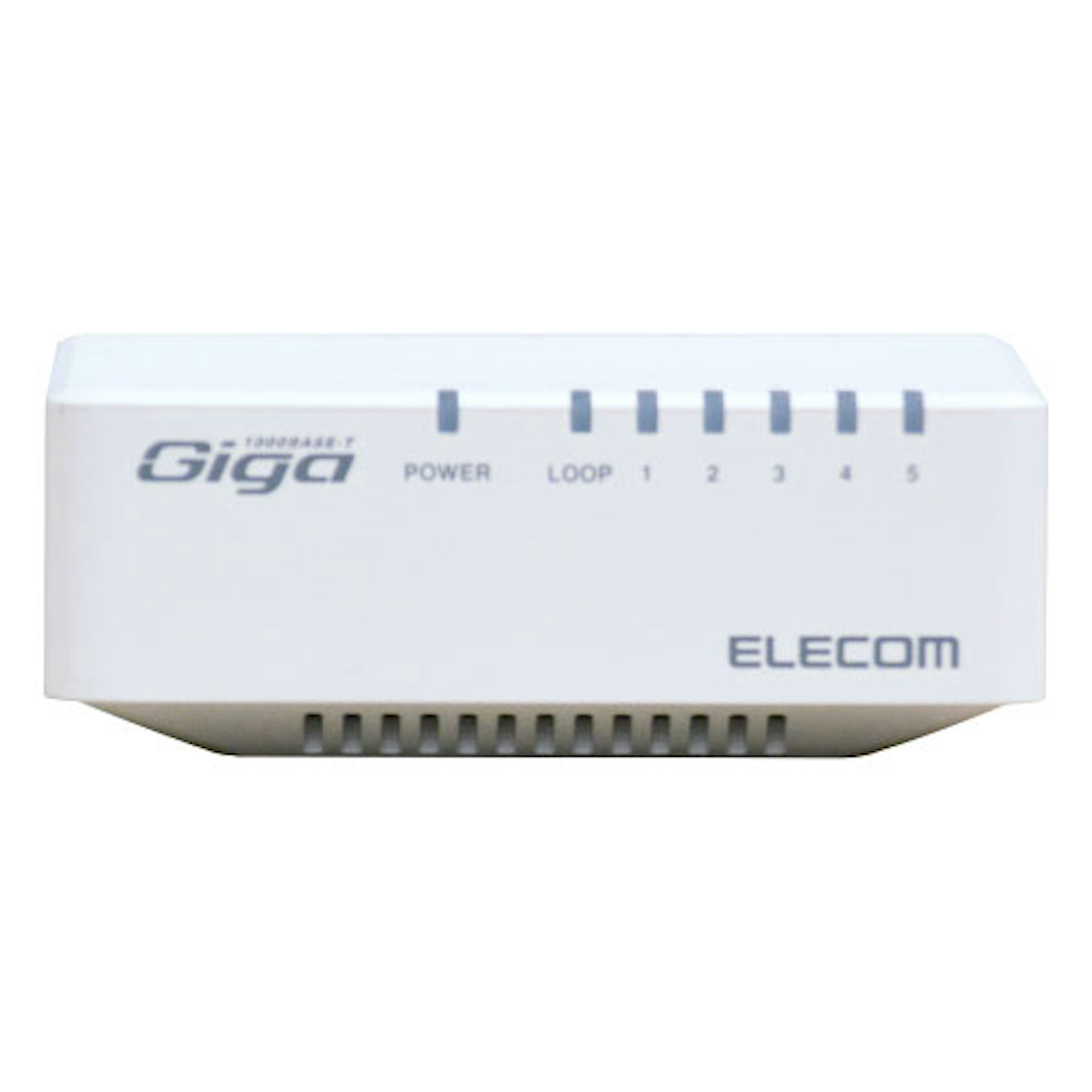 エレコム スイッチングハブ EHC-G05PA-JW-K 5ポート ギガビット