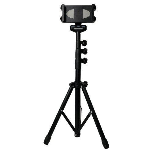 タブレットスタンド 三脚 360度調節可能