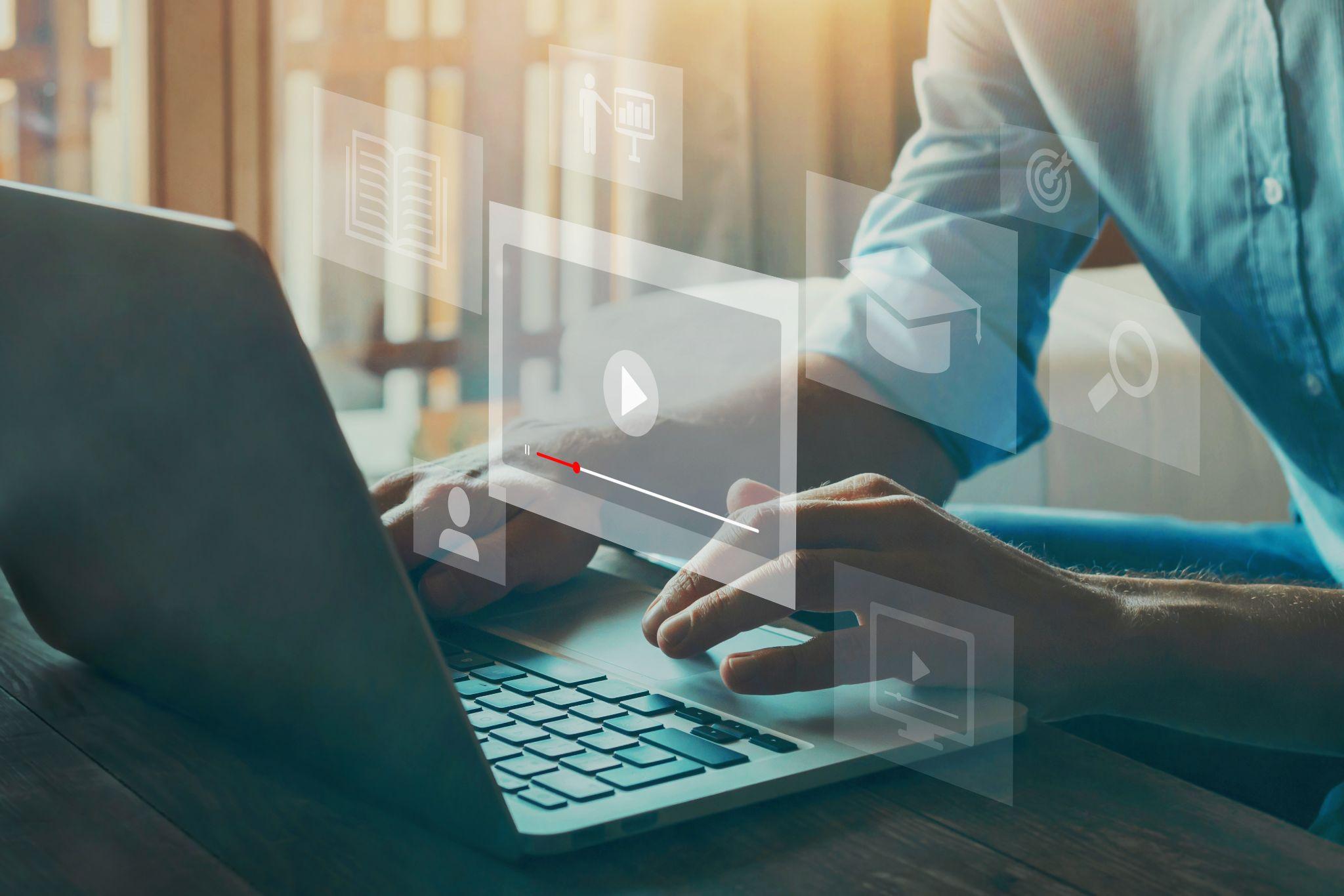 パソコンのスキルアップのイメージ