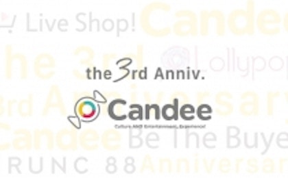 Candeeは３周年を迎えました