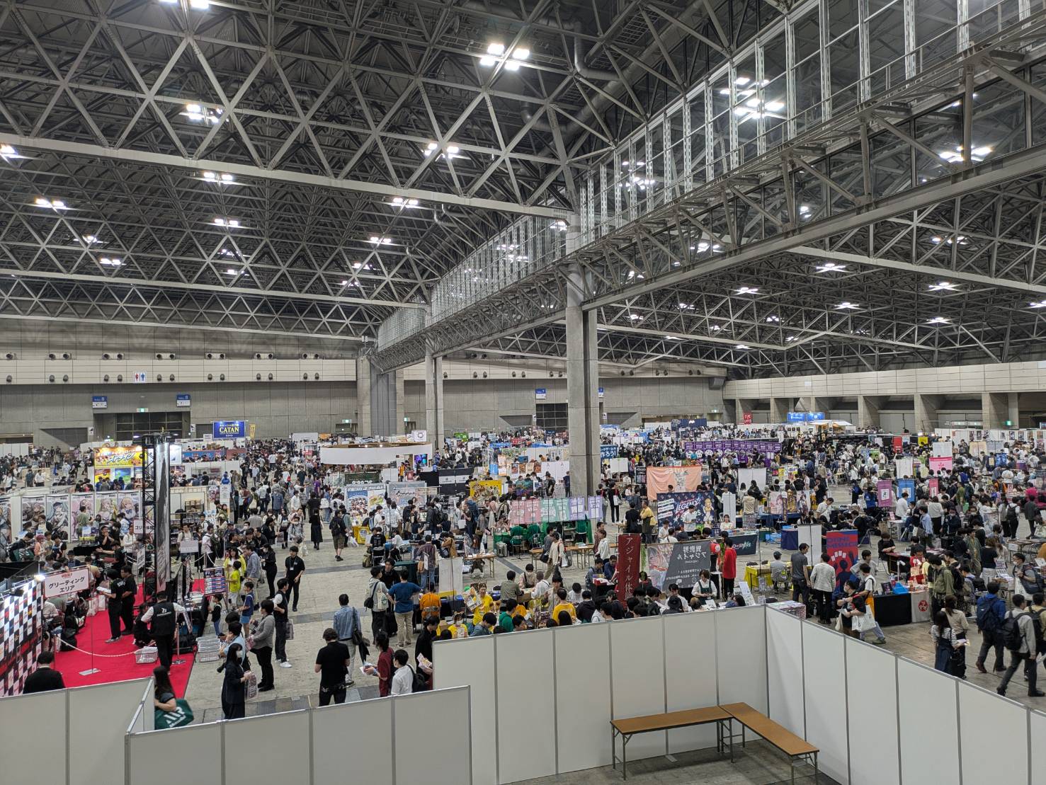 ゲムマ2025春の会場の様子