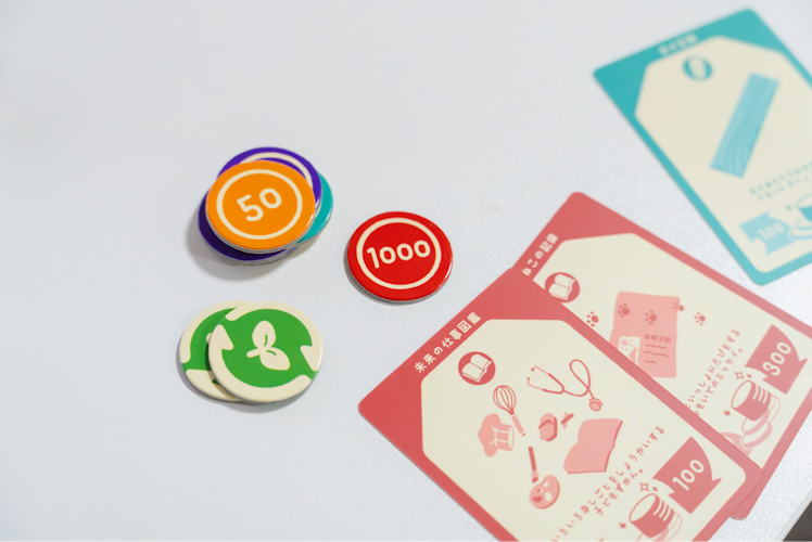 NPO法人キッズフリマの完成したボードゲーム