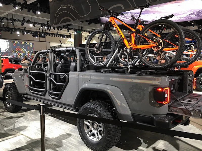 新型ラングラーピックアップ～