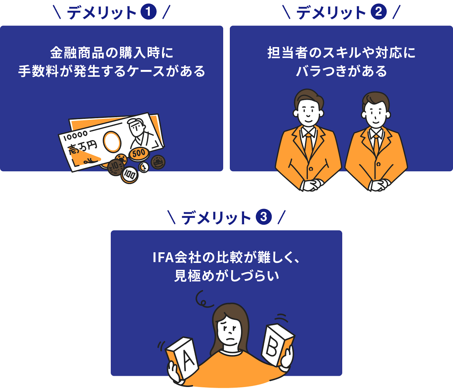 IFAデメリット3つの注意点