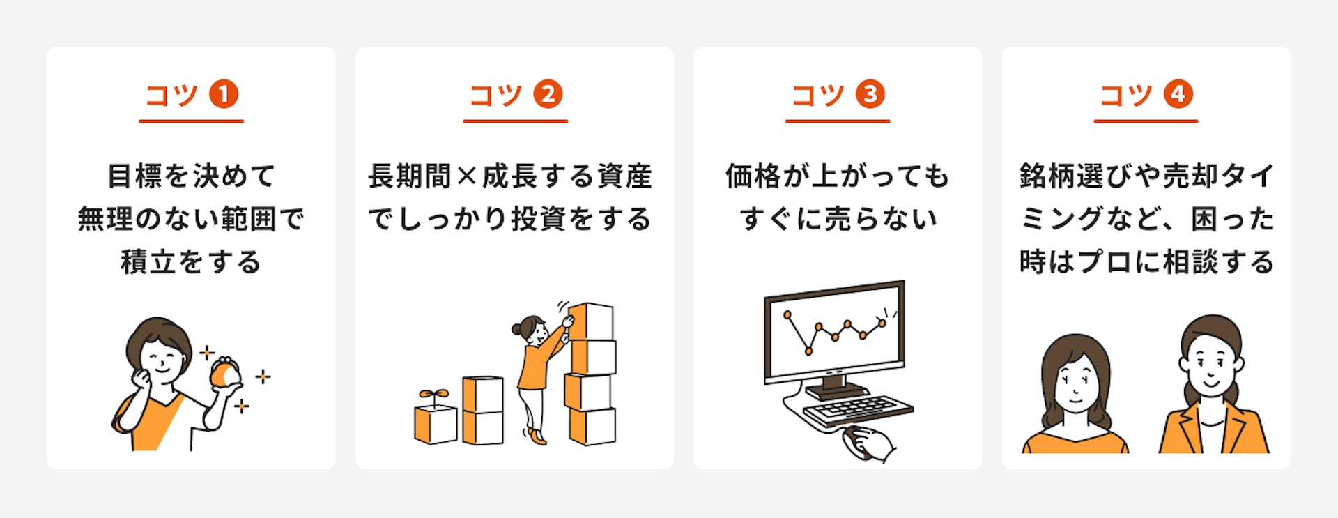 つみたてNISAで損しないためのコツ