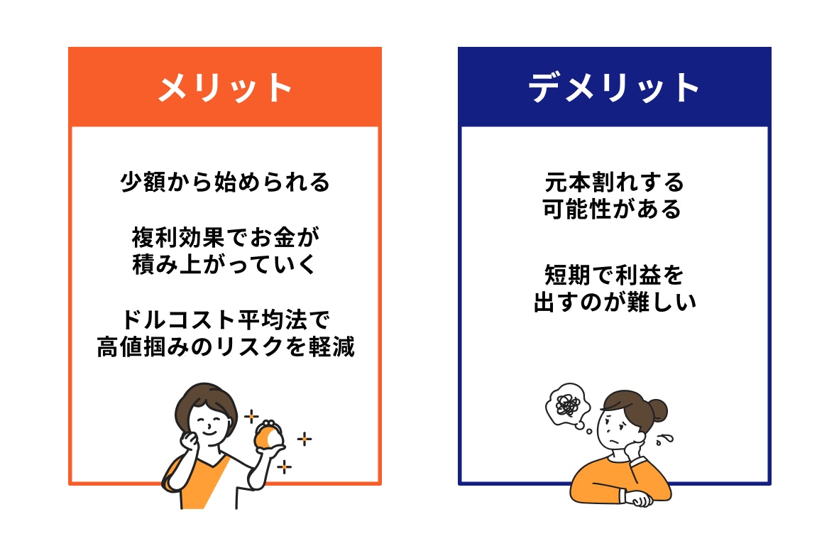 積立投資のメリット・デメリット