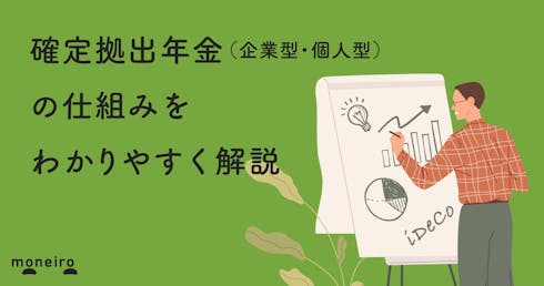【簡単図解】確定拠出年金(企業型・個人型)とは?加入前に知っておきたい仕組みを解説