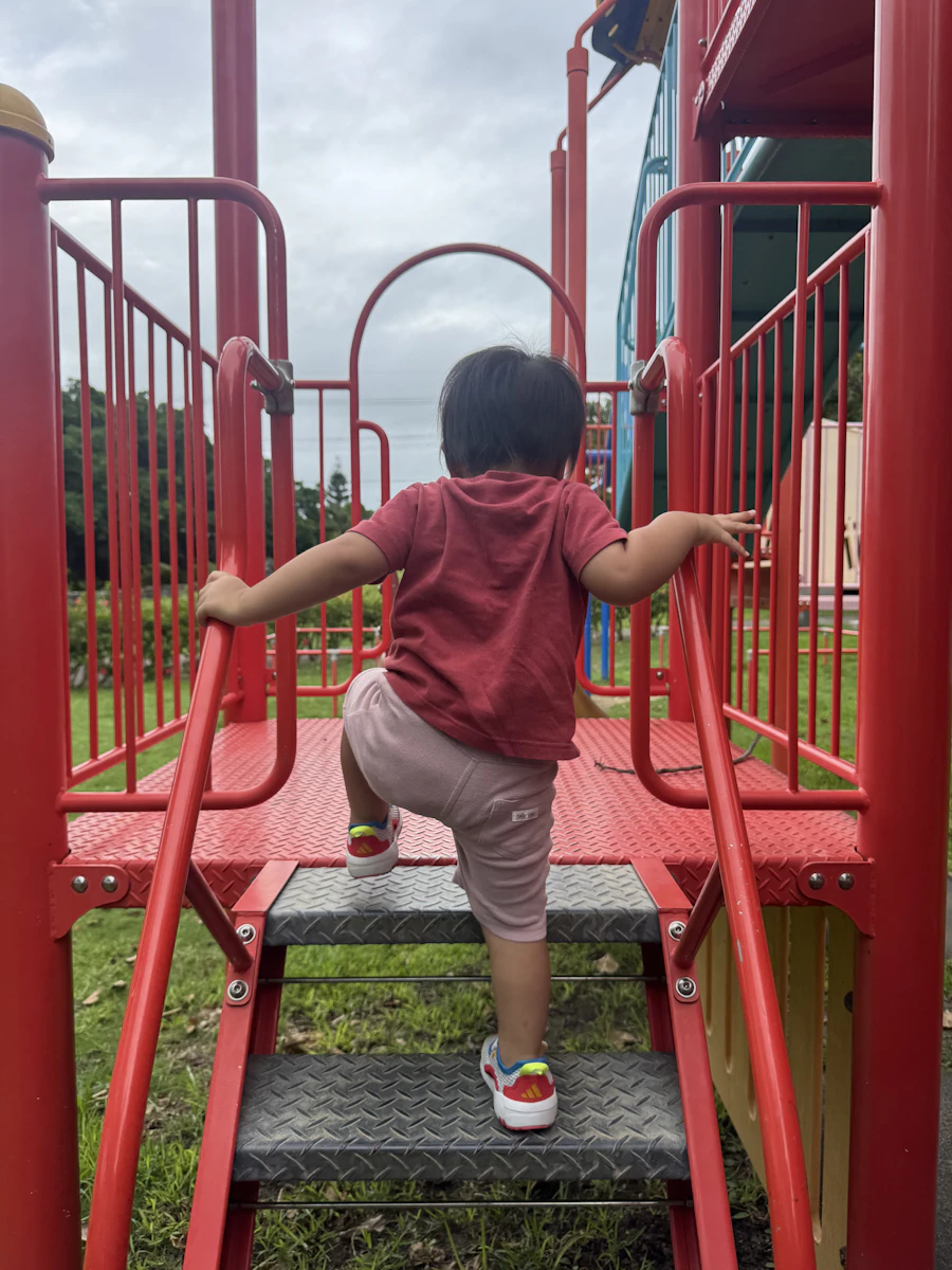公園でのサポート