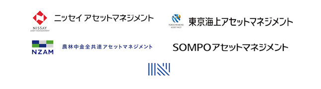 5社のロゴ