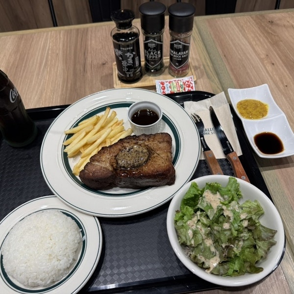 【高崎】高崎オーパに「マロリーポークステーキ」がオープンしてる