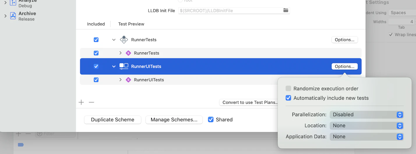 Parallelizationを無効にする
