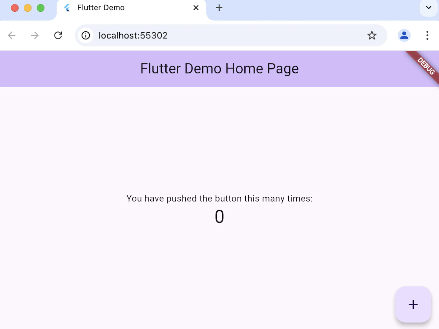 FLutterカウンターアプリ