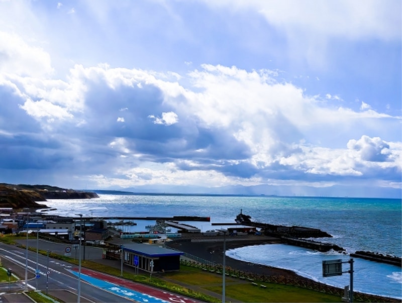 厚田漁港 朝市