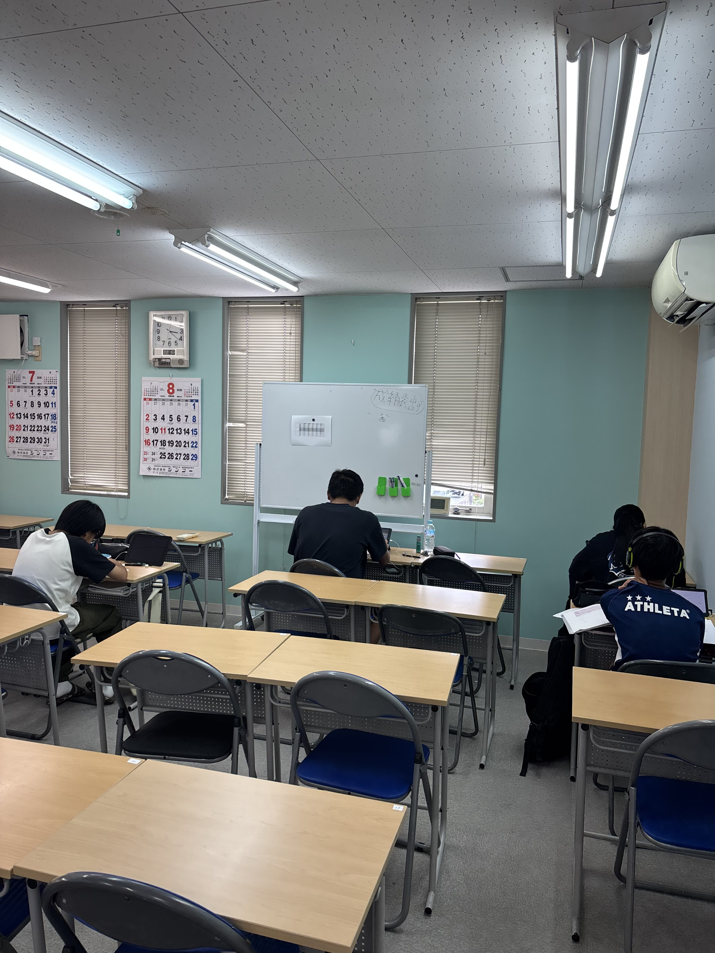中学生の様子