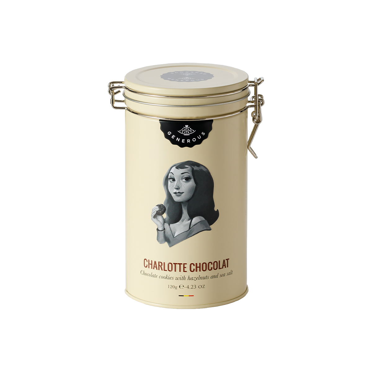 Generous グルテンフリークッキー シャルロッテ ショコラ 缶 公式 Commearth コマース