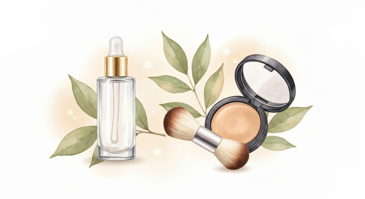 美容液とメイクの融合！？土台から輝く美肌の秘訣