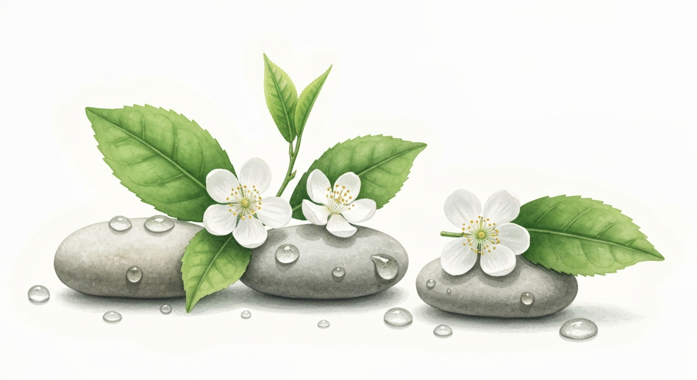 心が落ち着くと、肌も輝くんです！「癒し」の科学