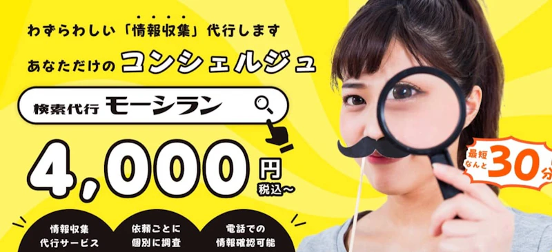 検索代行モーシラン