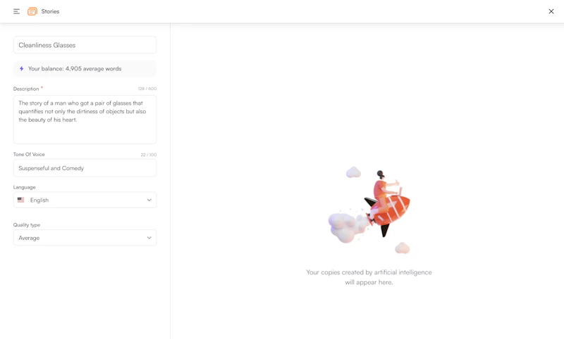 Writesonic：ストーリー