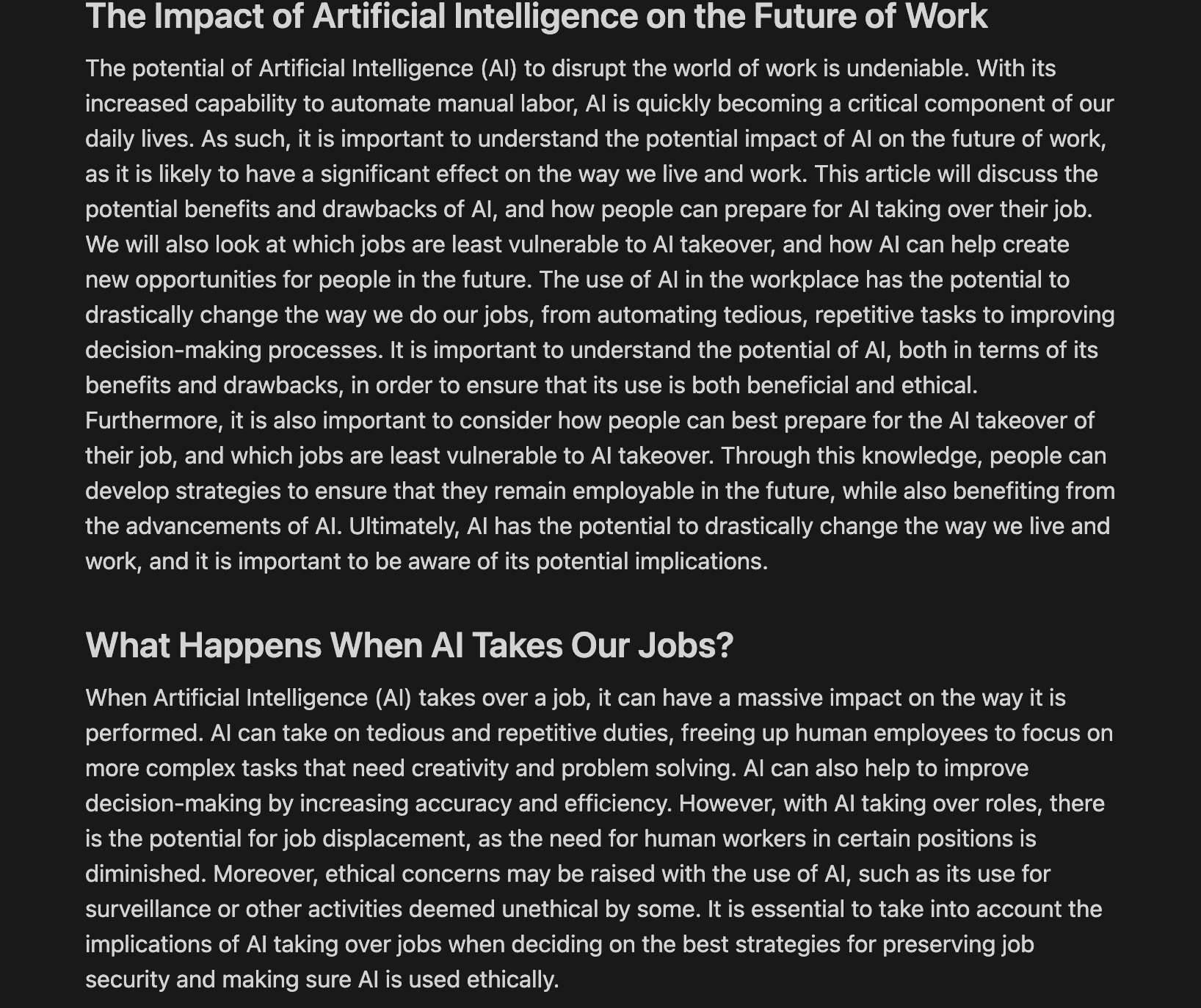 Ubersuggest AI Writer：Notion AI代用