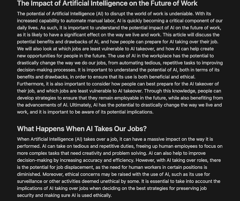 Ubersuggest AI Writer：Notion AI代用