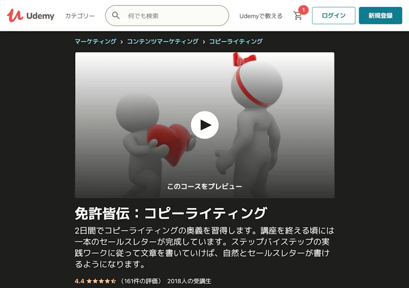 免許皆伝：コピーライティング