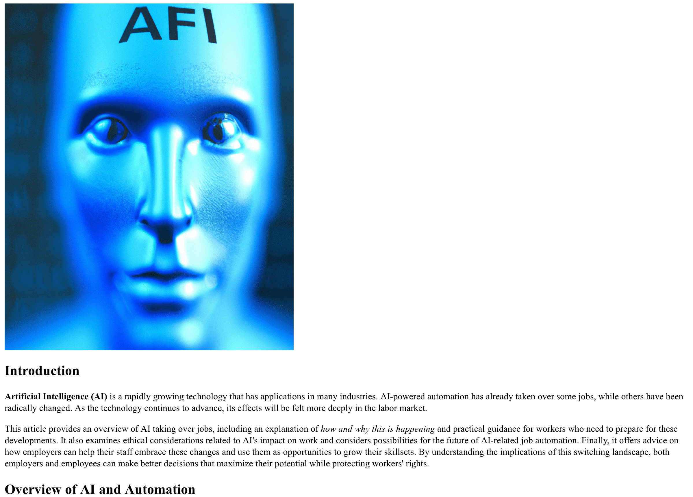 Autoblogging.ai：HTML表示