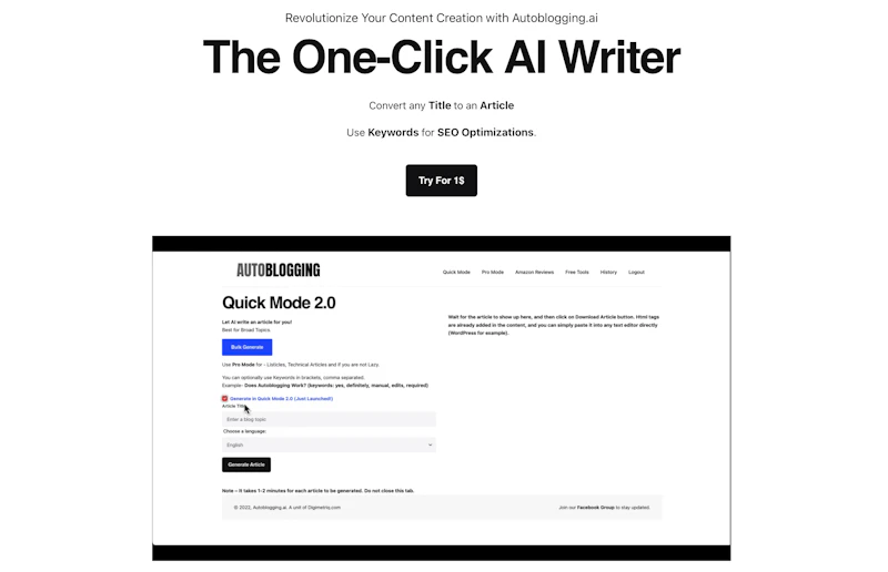 Autoblogging.ai