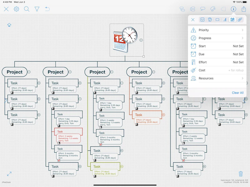 iThoughts：iPad（プレゼン）