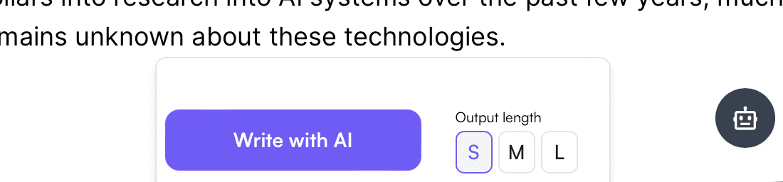 Writesonic：自動追記出力