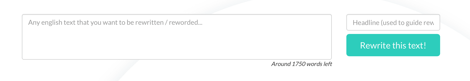 AI-Writer： 言い換えツール