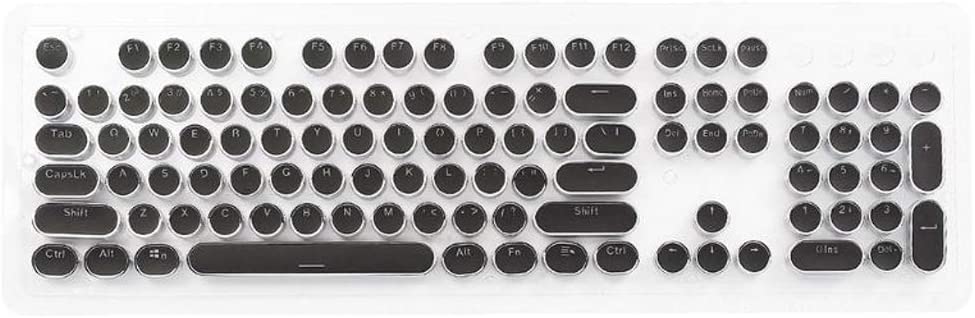 タイプライター風キーキャップ