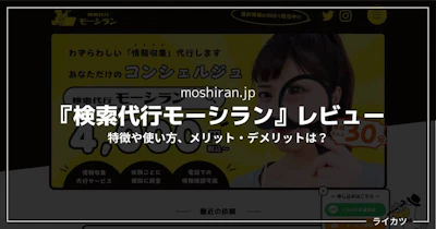 【レビュー】『検索代行モーシラン』でブログ記事用の情報収集をしてもらった結果・・・？【使い方も解説】