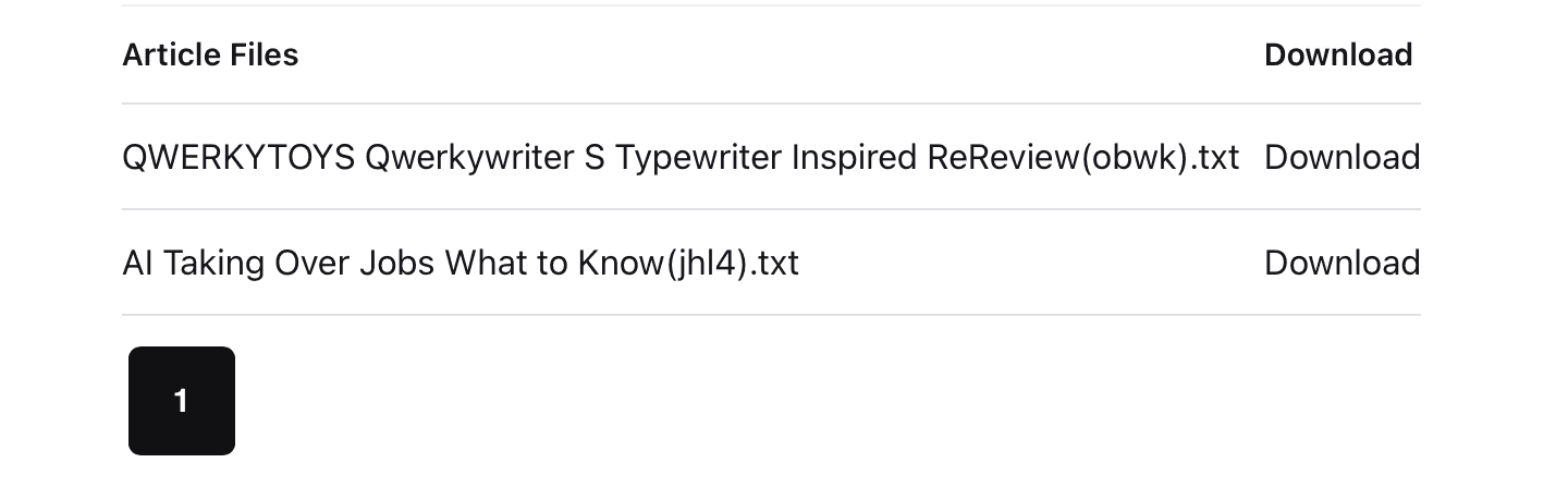 Autoblogging.ai：履歴